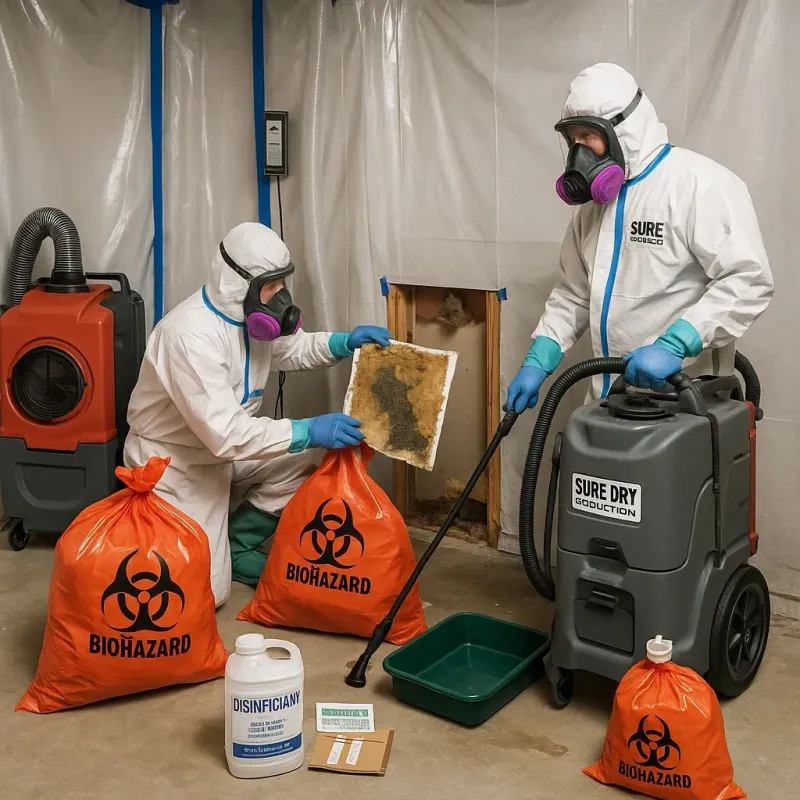 Contaminated Water Handling Protocols process in Lancaster, MA