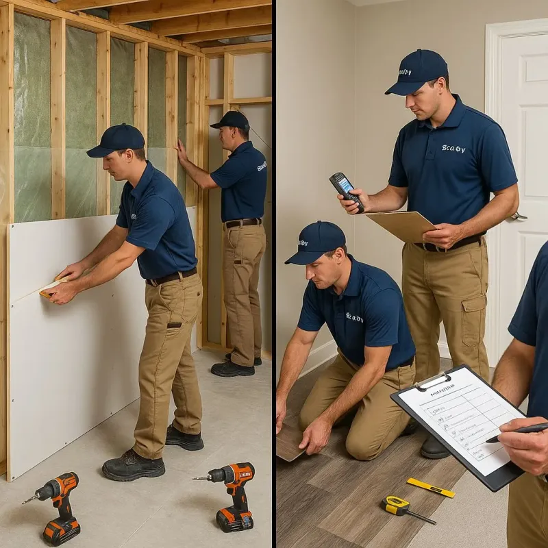 Repairs and Reconstruction process in Lancaster, MA