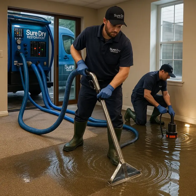 Water Extraction and Removal process in Lancaster, MA